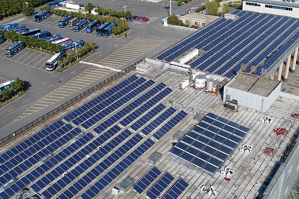 Changzhou Wujin Passenger Station 228.8KW Solar Power Plant