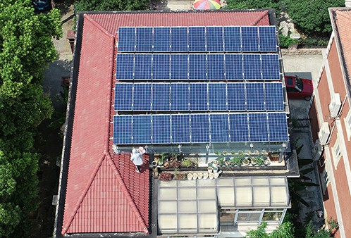 Zhangjiagang Wanhong Villa 9.72KW Distributed Photovoltaic Power Plant