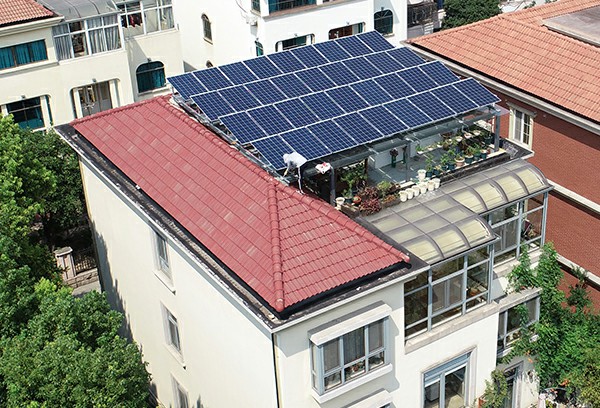 Zhangjiagang Wanhong Villa 9.72KW Distributed Photovoltaic Power Plant