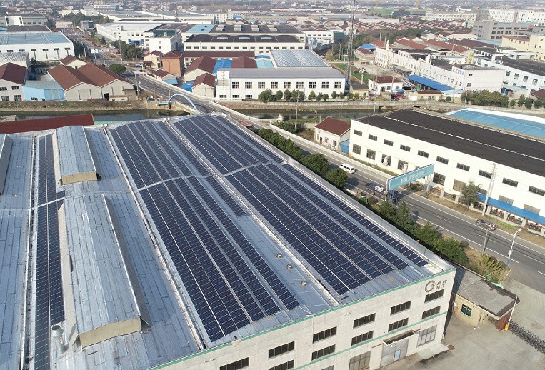 Changzhou Maite Decoration 399KW Distributed Photovoltaic Power Plant